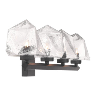 Castello LED Bathroom Vanity in Matte Black