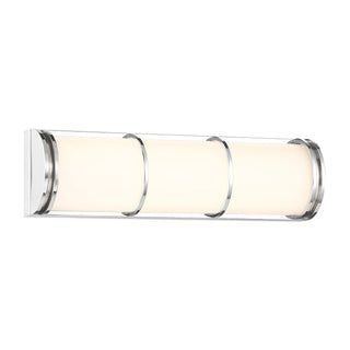 Harper LED Bathroom Vanity in Chrome