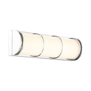 Harper LED Bathroom Vanity in Chrome