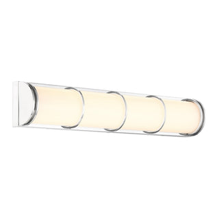Harper LED Bathroom Vanity in Chrome