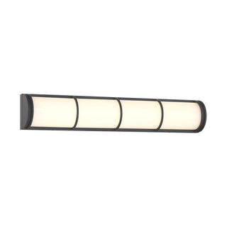 Harper LED Bathroom Vanity in Matte Black
