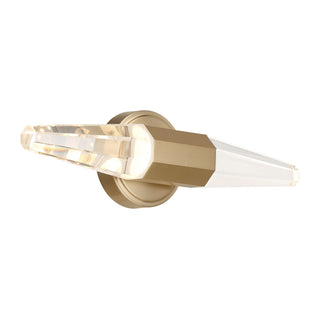Beaumont LED Bathroom Vanity in Noble Brass