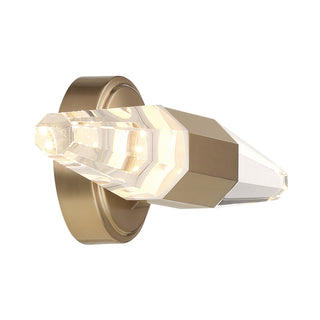 Beaumont LED Bathroom Vanity in Noble Brass
