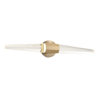 Beaumont LED Bathroom Vanity in Noble Brass