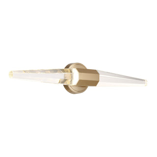 Beaumont LED Bathroom Vanity in Noble Brass