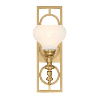 Allston One Light Wall Sconce in Warm Brass
