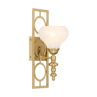 Allston One Light Wall Sconce in Warm Brass