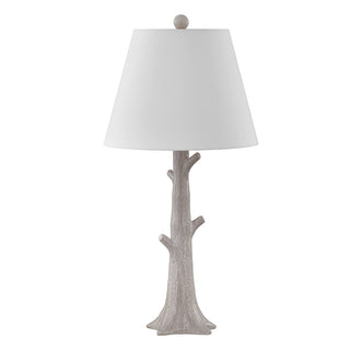 Penny One Light Table Lamp in Distressed White