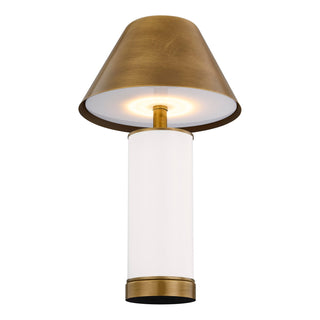 Molly LED Table Lamp in Blanc De Blanc