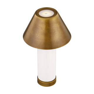 Molly LED Table Lamp in Blanc De Blanc