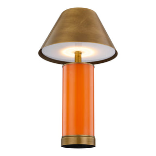 Molly LED Table Lamp in Exuberance Orange