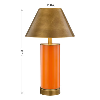 Molly LED Table Lamp in Exuberance Orange