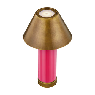 Molly LED Table Lamp in Fuschia Rose