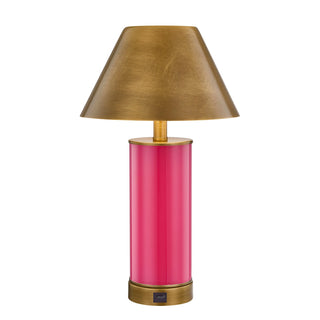 Molly LED Table Lamp in Fuschia Rose