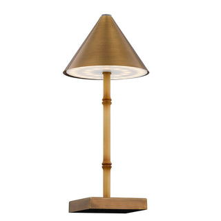 Mae LED Table Lamp in Natural Bamboo