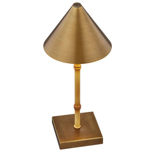 Mae LED Table Lamp in Natural Bamboo