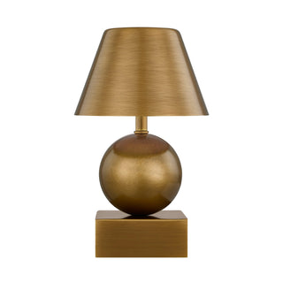 Silas LED Table Lamp in Brass