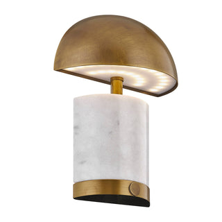 Cora LED Table Lamp in Brass