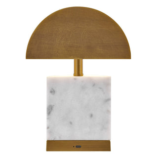 Cora LED Table Lamp in Brass