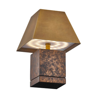 Emma LED Table Lamp in Brass