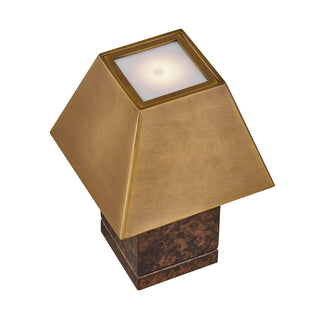 Emma LED Table Lamp in Brass