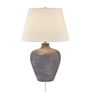 Dakota One Light Table Lamp in Gray