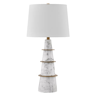 Duffield One Light Table Lamp in White