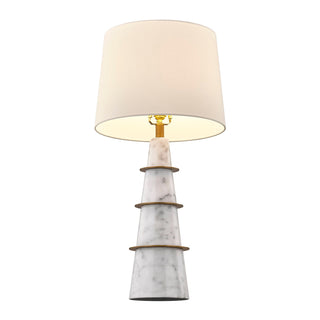 Duffield One Light Table Lamp in White