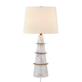 Duffield One Light Table Lamp in White
