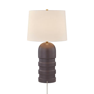 Wehunt One Light Table Lamp in Brown