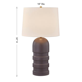 Wehunt One Light Table Lamp in Brown