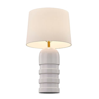 Wehunt One Light Table Lamp in White