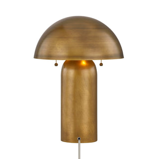 McKey One Light Table Lamp in Brass