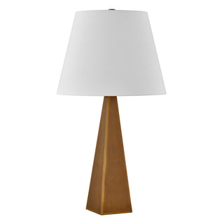 Dunham One Light Table Lamp in Brass