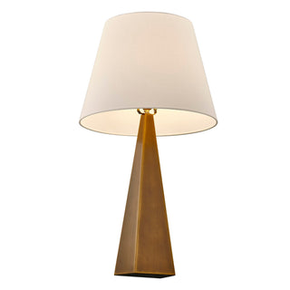 Dunham One Light Table Lamp in Brass