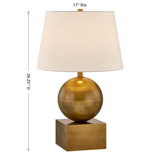 Brumfield One Light Table Lamp in Brass