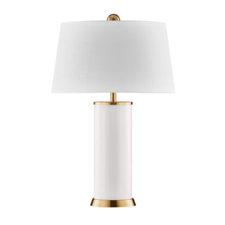 Melissa One Light Table Lamp in Blanc de Blanc