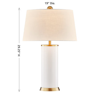 Melissa One Light Table Lamp in Blanc de Blanc