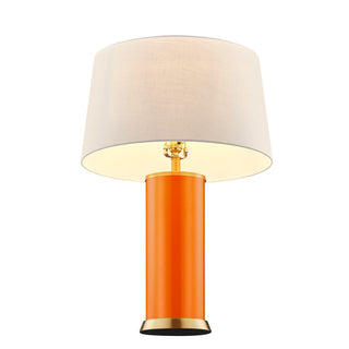 Melissa One Light Table Lamp in Exuberance Orange
