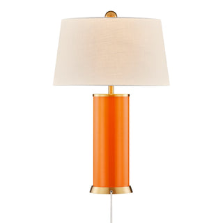 Melissa One Light Table Lamp in Exuberance Orange