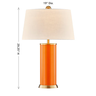 Melissa One Light Table Lamp in Exuberance Orange