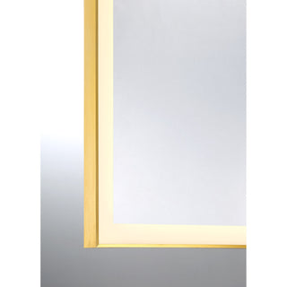Paulding LED Mirror in Gold