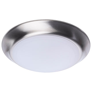 LED Disk Light in Brushed Nickel