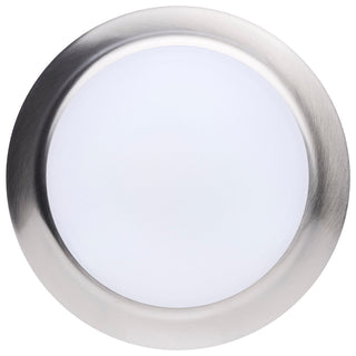 LED Disk Light in Brushed Nickel