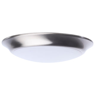LED Disk Light in Brushed Nickel