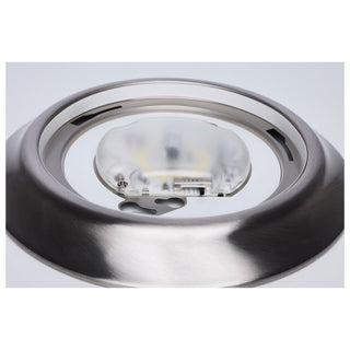 LED Disk Light in Brushed Nickel