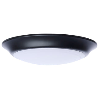LED Disk Light in Black