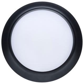 LED Disk Light in Black