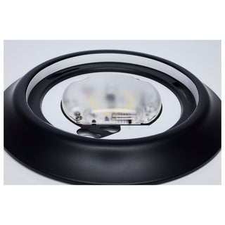 LED Disk Light in Black