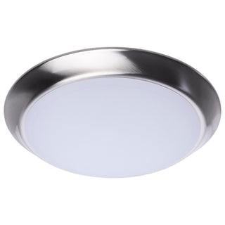 LED Disk Light in Brushed Nickel